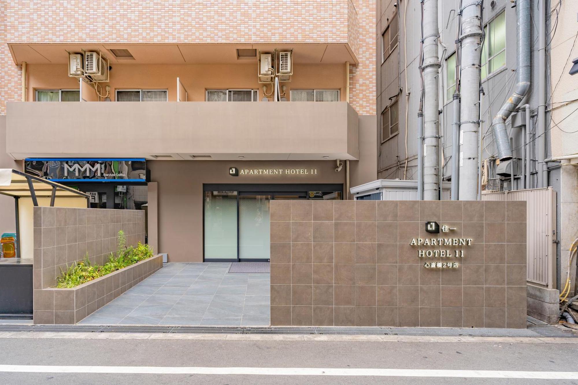 Apartment Hotel 11 Shinsaibashi 2 Osaka Esterno foto